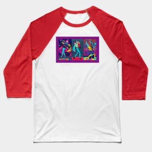 'Get Down' - Nu-Disco Baseball T-Shirt